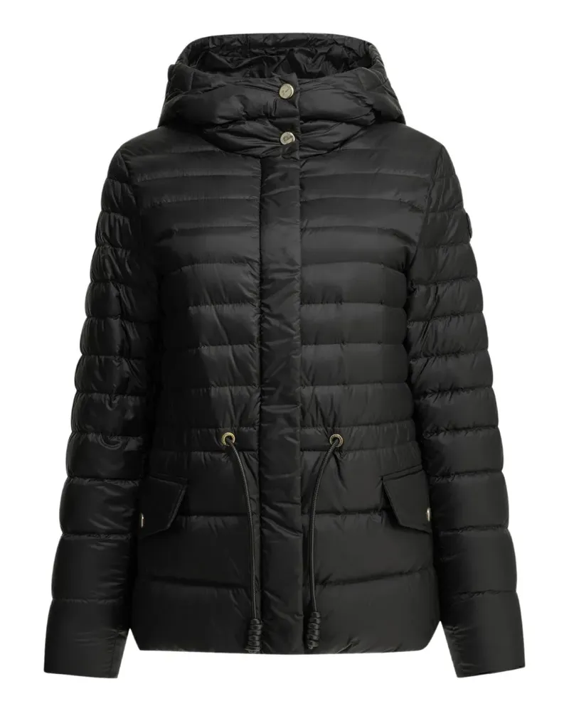 Moncler Raies quilted hooded coat - Schwarz Schwarz