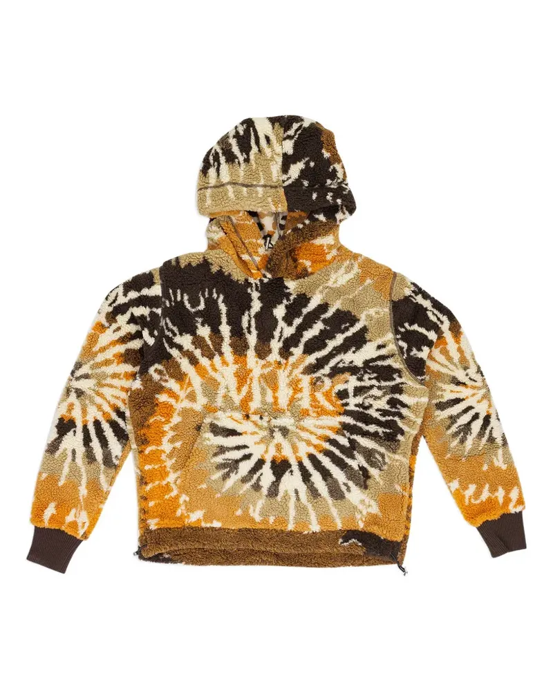 Amiri Hoodie aus Faux Shearling - Braun Braun