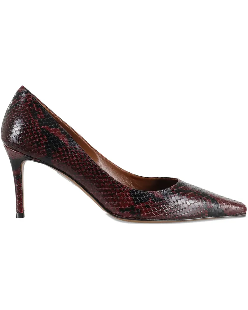 FESTA Milano Spitze Pumps 75mm - Braun Braun