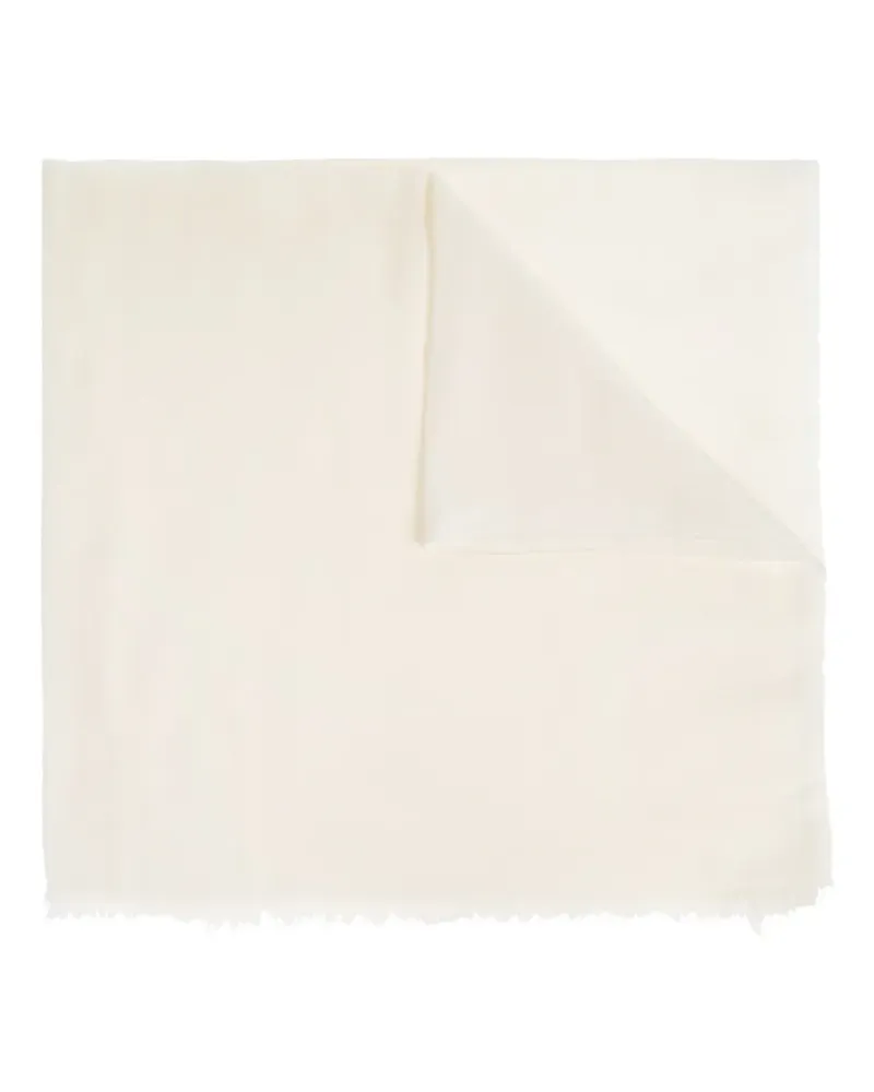 Ferragamo Gancini-monogram scarf - Nude Nude