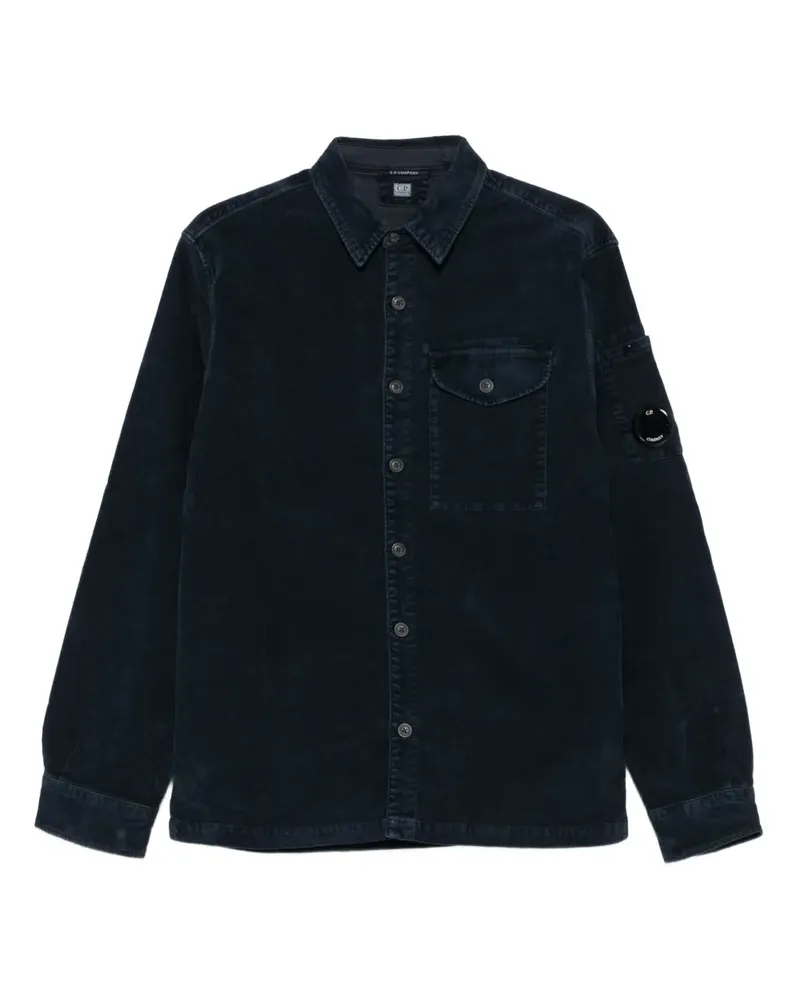 C.P. Company Hemd aus Cord - Blau Blau