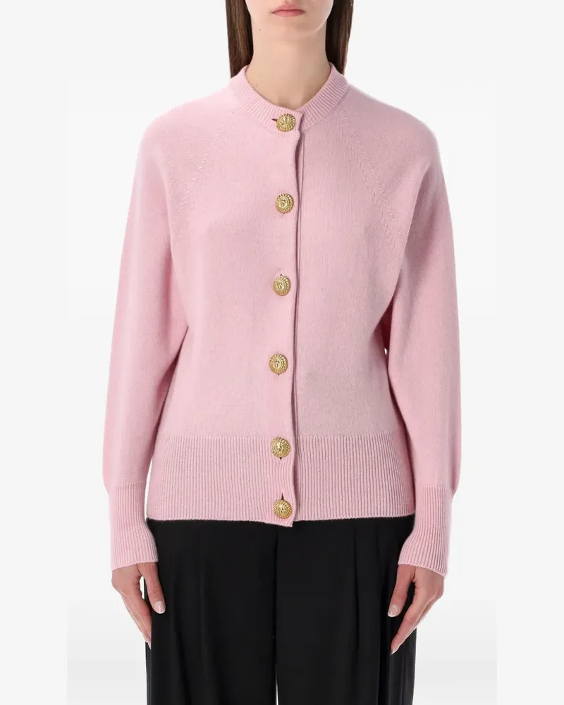 Balmain buttoned cardigan - Rosa Rosa