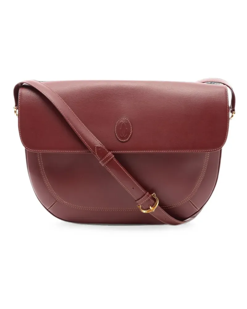 Cartier 2010s logo-detail shoulder bag - Rot Rot