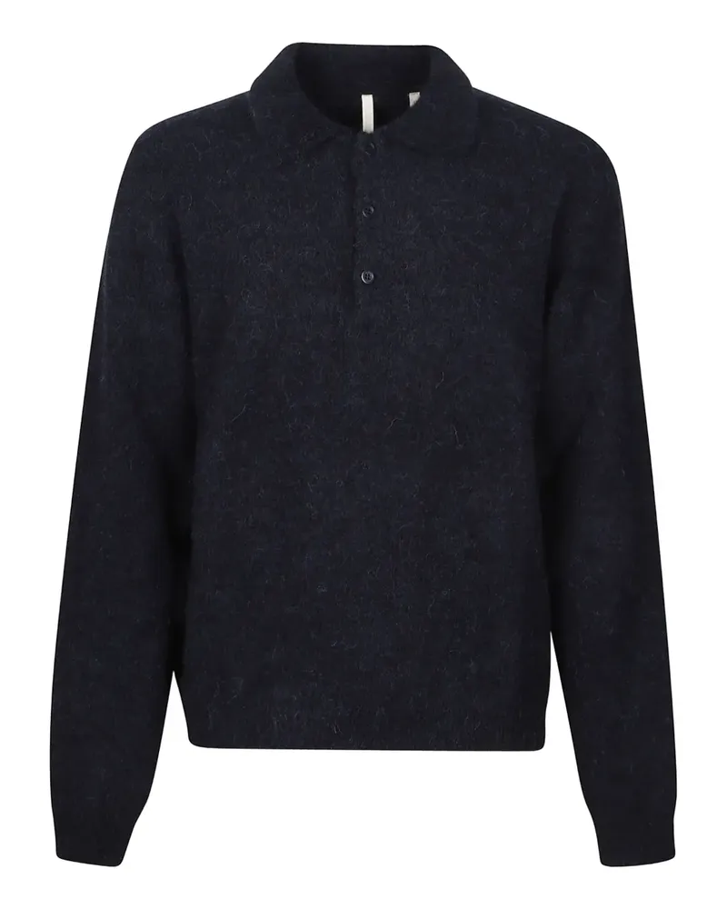 Sunflower Poloshirt mit Polokragen - Blau Blau
