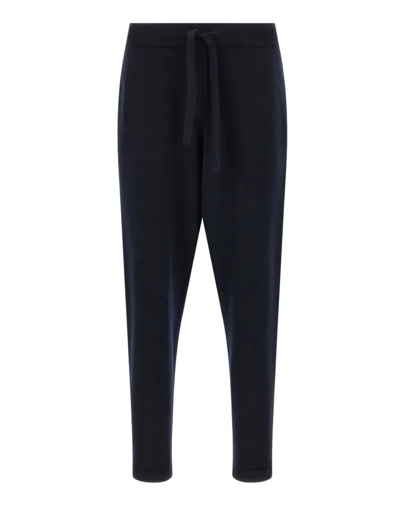 Roberto Collina merino wool track pants - Blau Blau