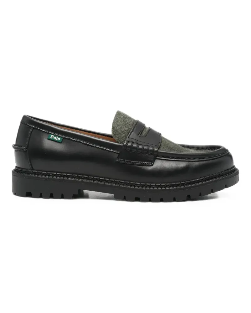 Ralph Lauren Jett lug-sole penny loafers - Schwarz Schwarz