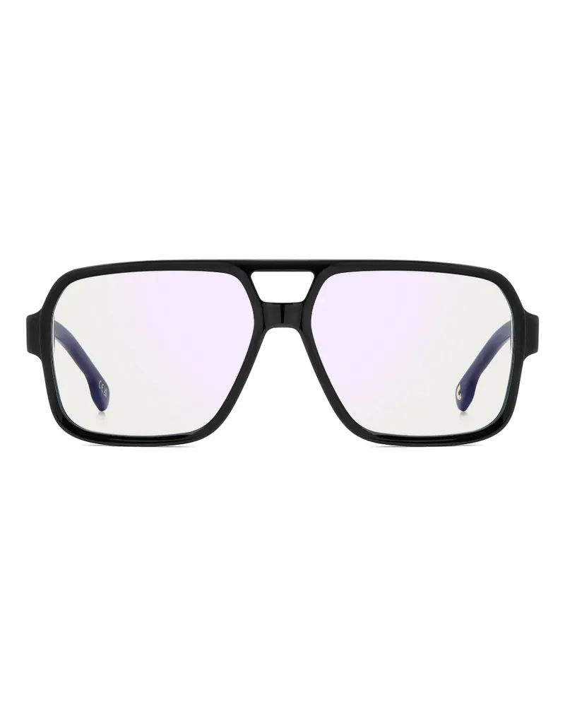 Carrera Victory C 16 Brille mit eckigem Gestell - Schwarz Schwarz