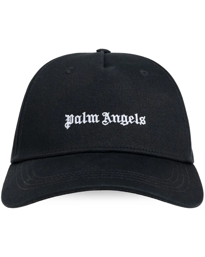 Palm Angels Baseballkappe mit Logo-Stickerei - Blau Blau