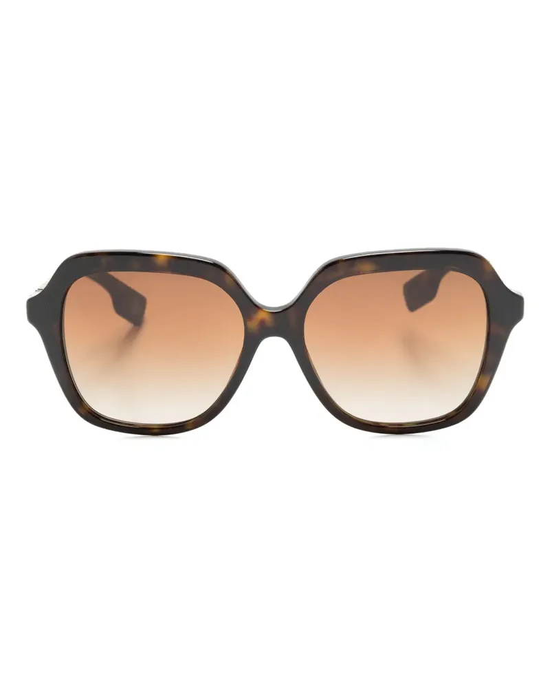 Burberry Oversized-Sonnenbrille in Schildpattoptik - Braun Braun