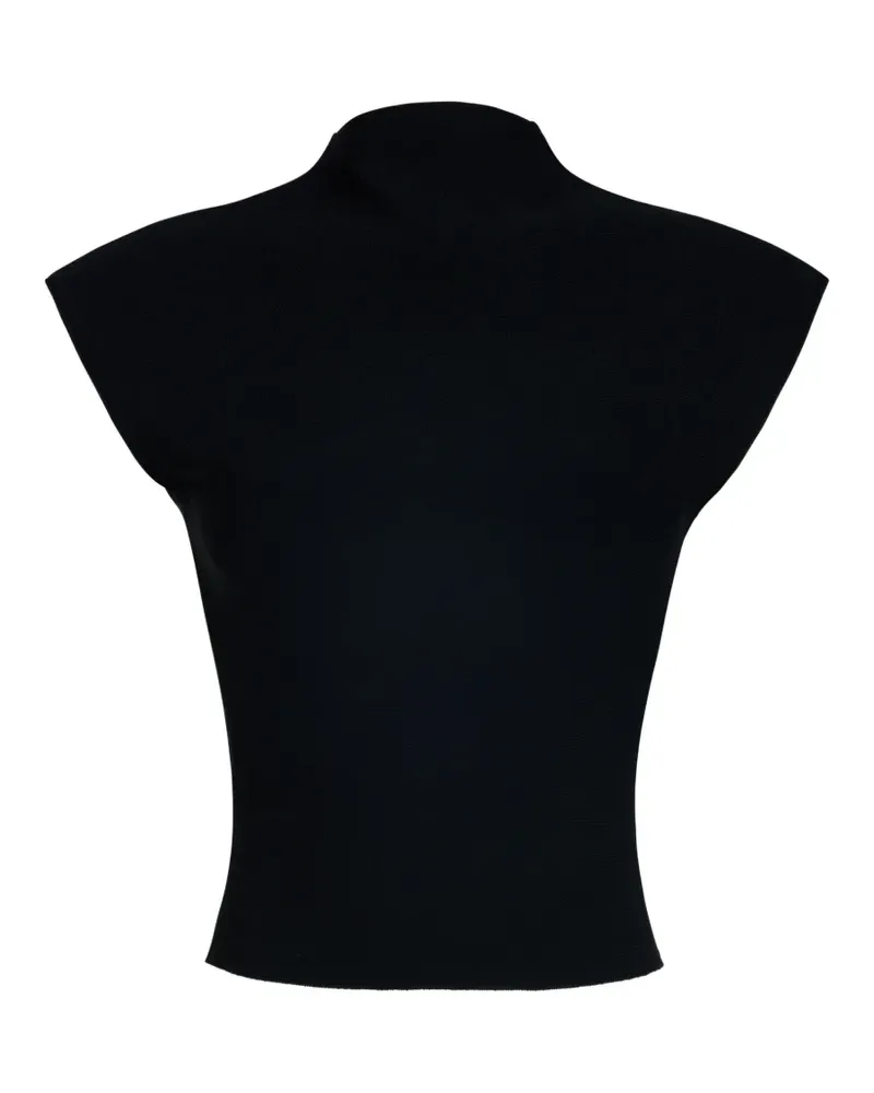 A.W.A.K.E. Gestricktes Top - Schwarz Schwarz
