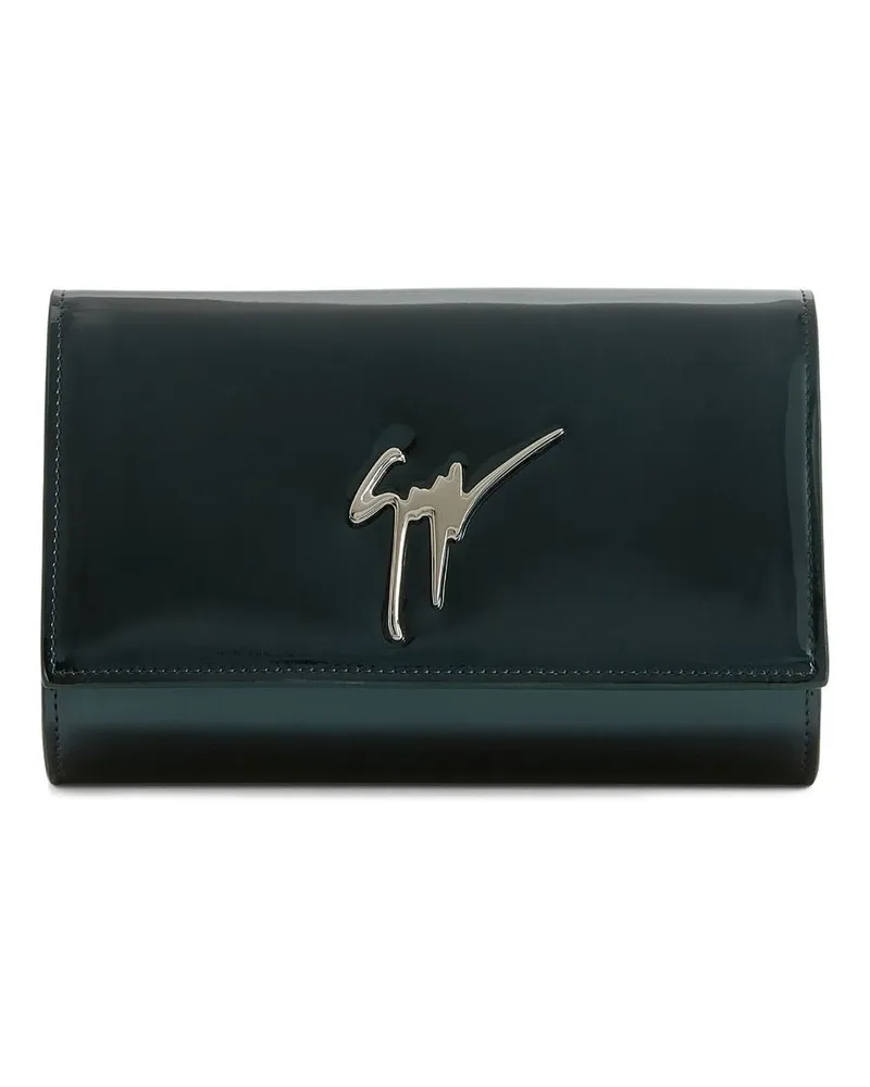 Giuseppe Zanotti Cleopatra Clutch Grün