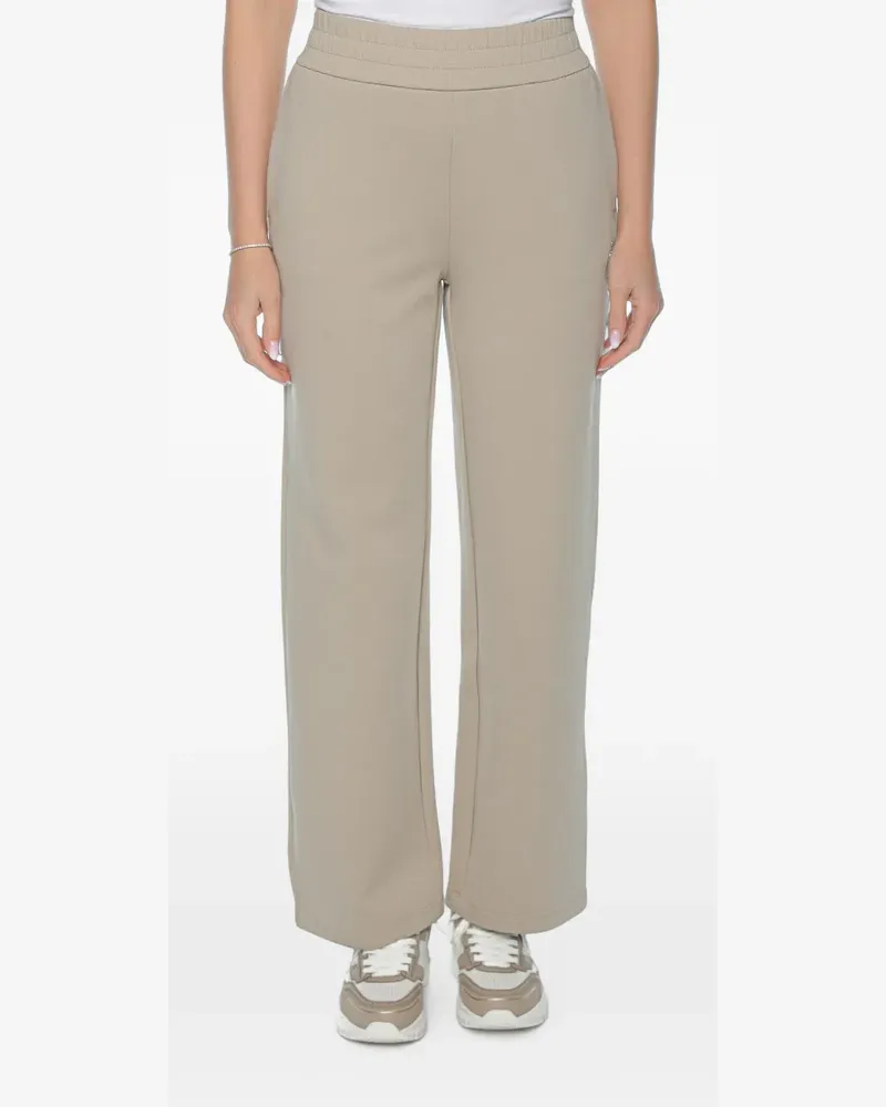 Armani Exchange logo-embellished track pants - Nude Nude