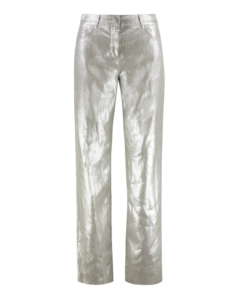 Max Mara Malika trousers - Silber Silber