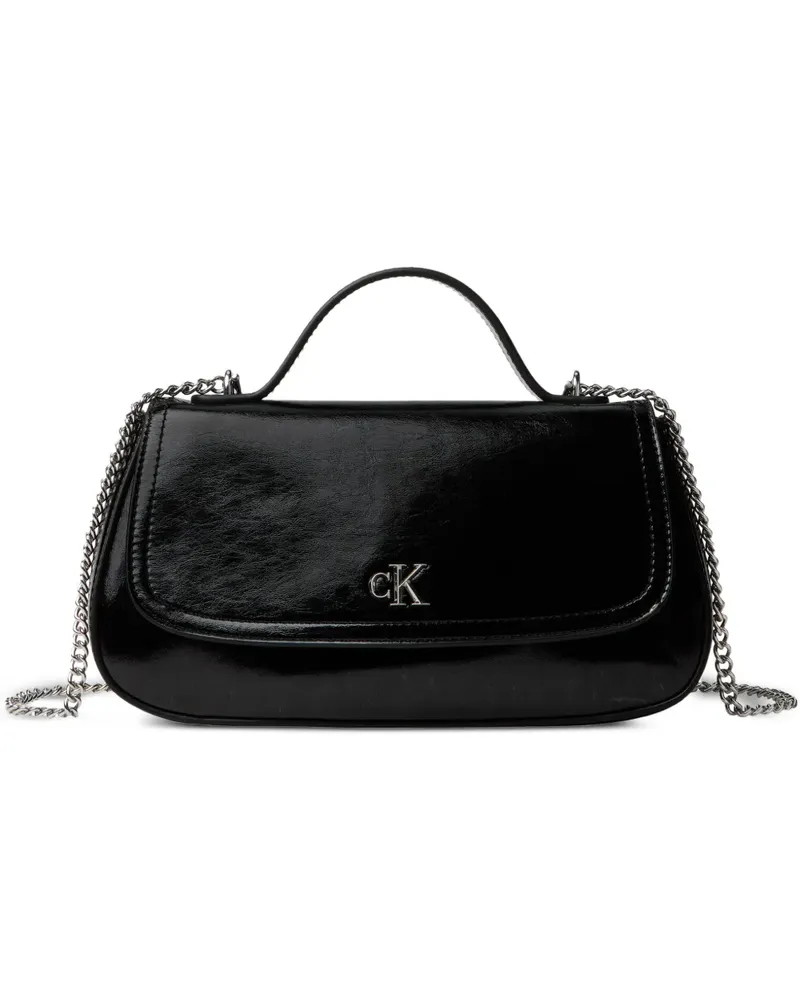 Calvin Klein chain shoulder bag - Schwarz Schwarz