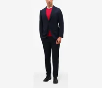 B-Line Anzug aus Flanell - Blau