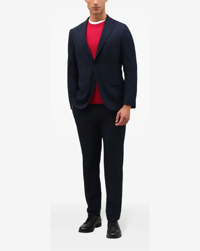 Boglioli B-Line Anzug aus Flanell - Blau Blau