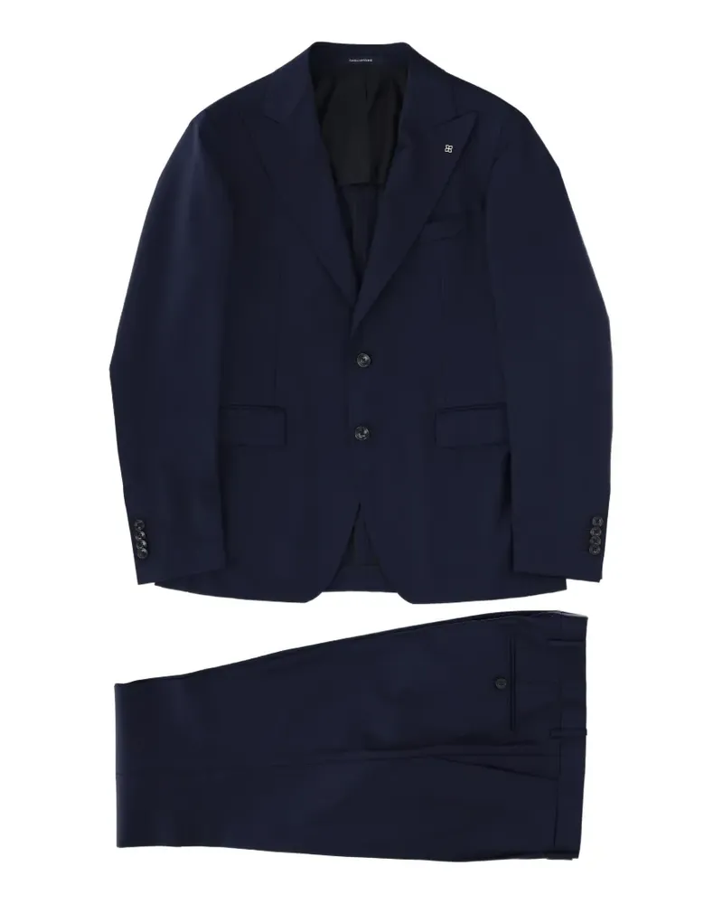 Tagliatore Einreihiger Anzug - Blau Blau