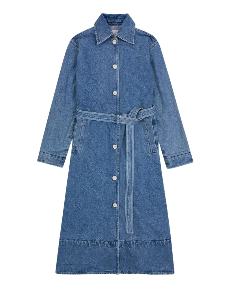 AGOLDE x Maria Mcmanus A-line coat - Blau Blau