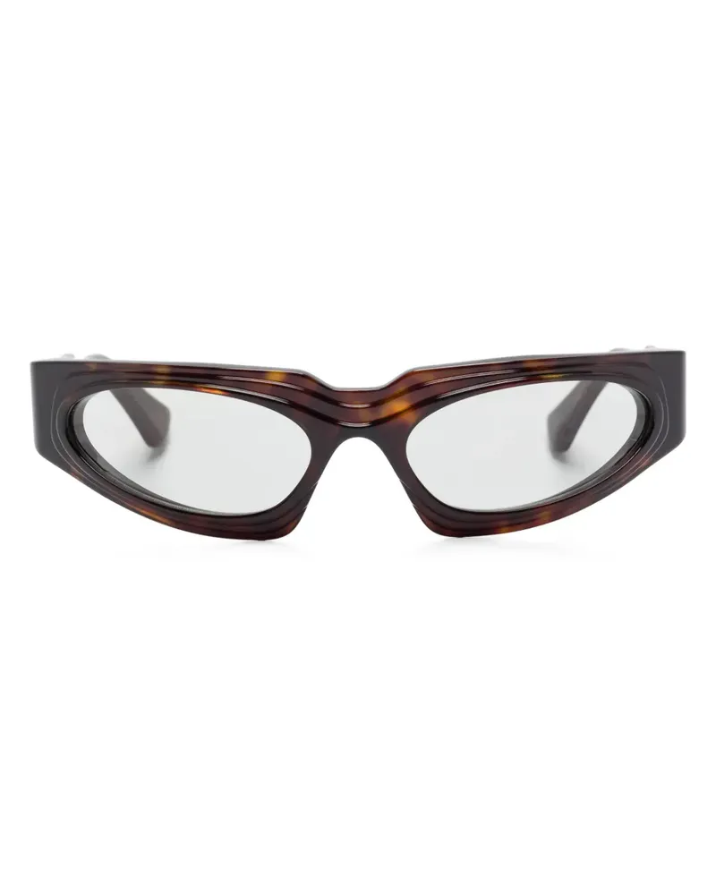 KUBORAUM Maske E21 Sonnenbrille - Braun Braun