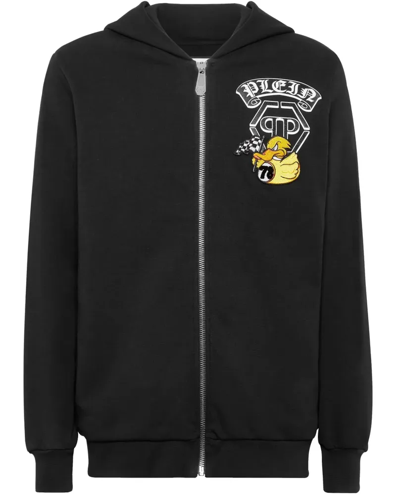 Philipp Plein Gothic Duck Hoodie - Schwarz Schwarz