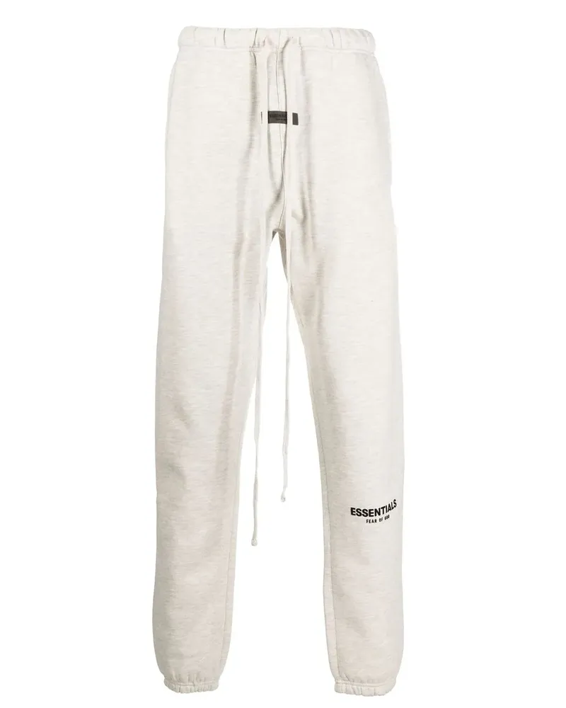 Fear of God Jogginghose mit Logo-Print - Nude Nude