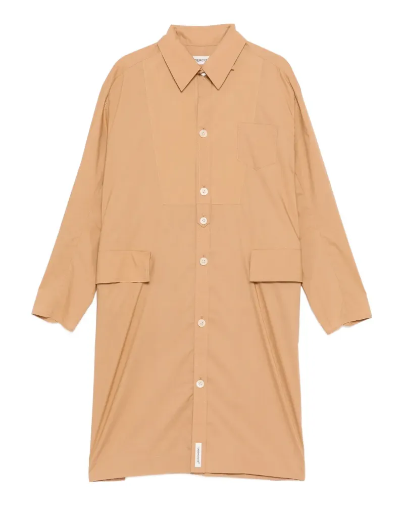 Undercover pocket panelled shirt - Nude Nude