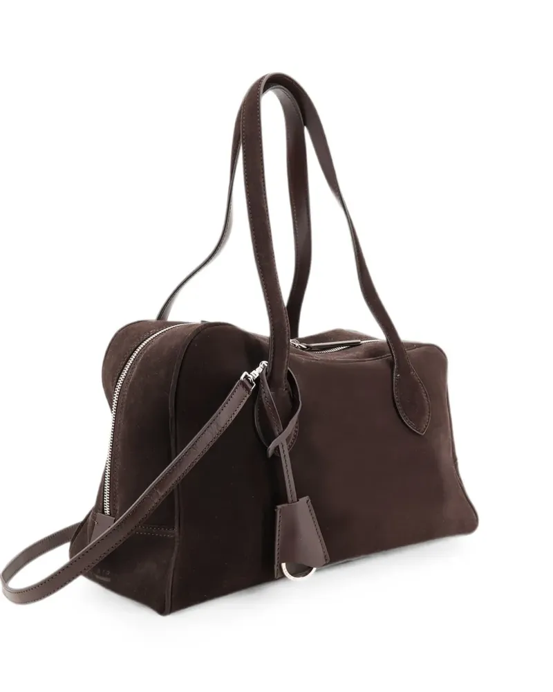 ATP Atelier Noale suede tote bag - Braun Braun