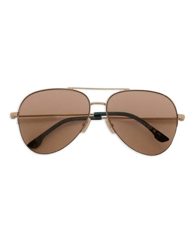 Victoria Beckham Getönte Pilotenbrille - Gold Gold