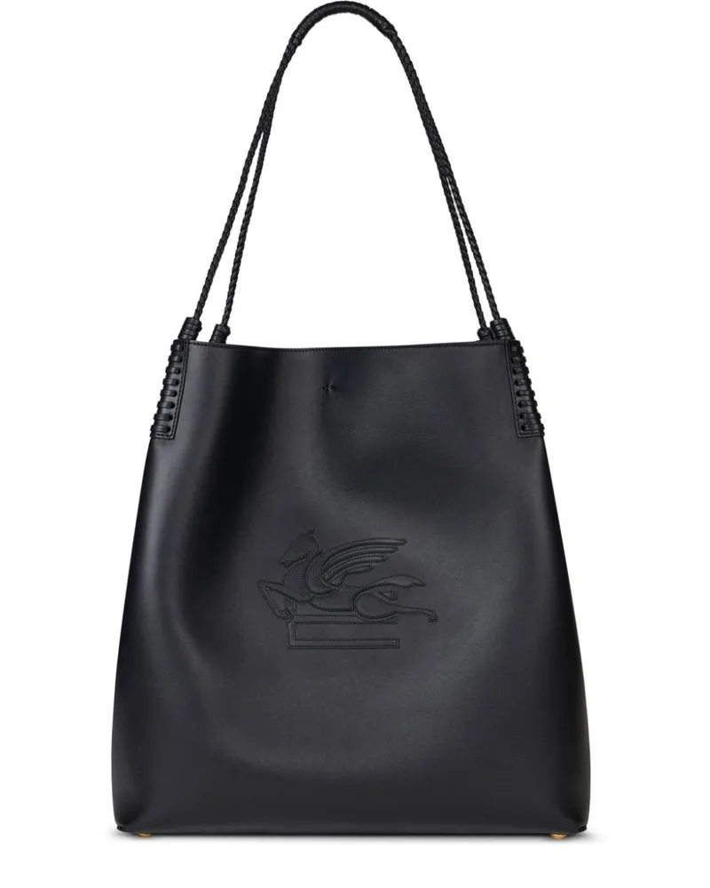 Etro Große Libra Tote Bag - Schwarz Schwarz