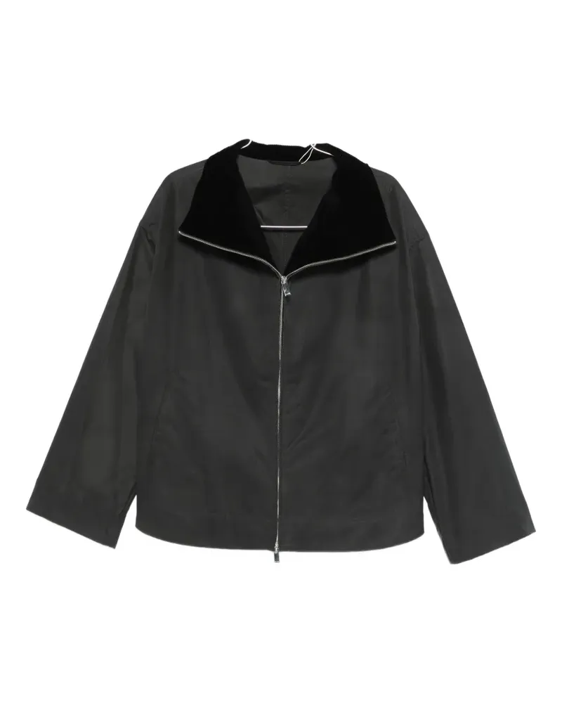 Totême zip-fastening long-sleeve jacket - Schwarz Schwarz