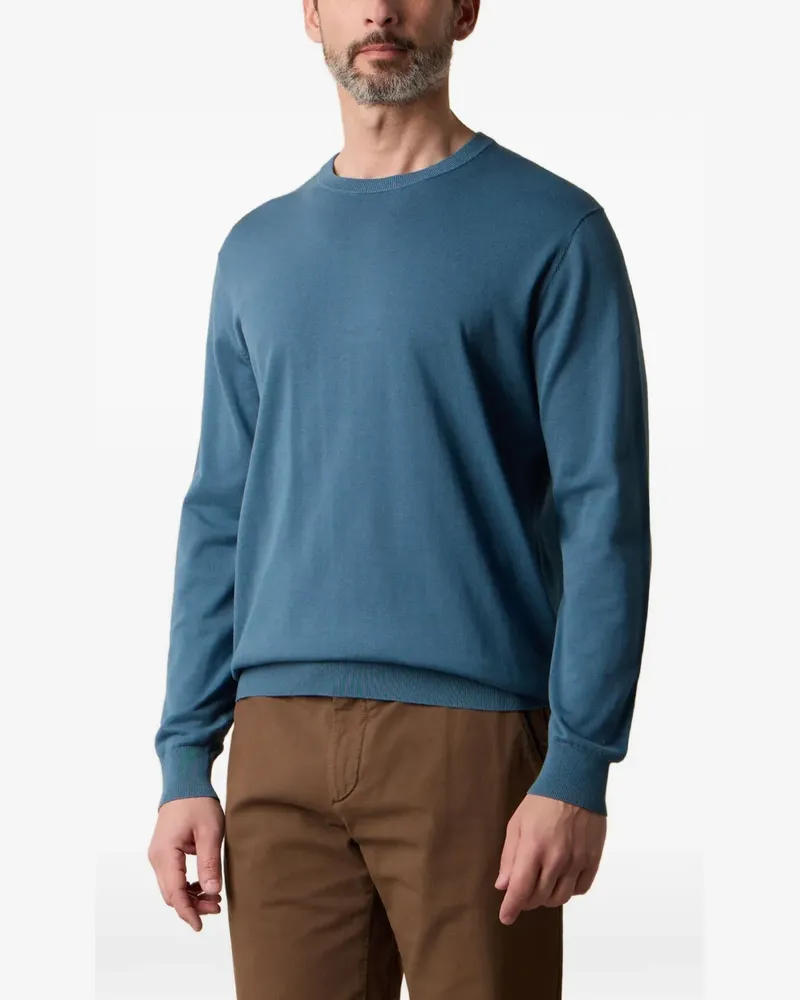 Brooks Brothers Gerippter Pullover - Blau Blau