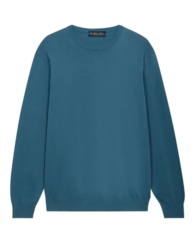 Brooks Brothers Gerippter Pullover - Blau Blau