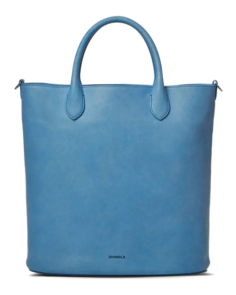 SHINOLA Umhängetasche aus Leder - Blau Blau