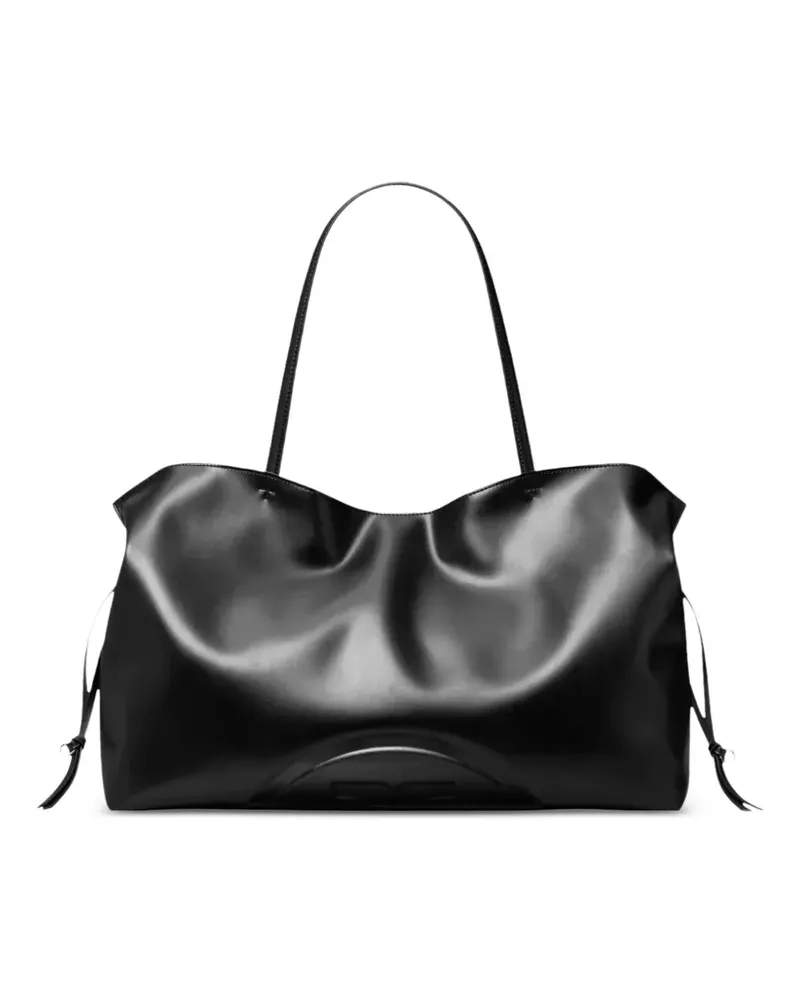Tory Burch Ella Natuura™ Tote Bag mit Kordelzug - Schwarz Schwarz