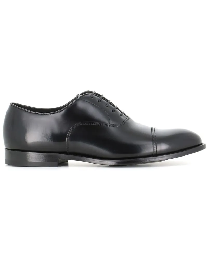 Doucal´s Oxford-Schuhe aus Leder - Schwarz Schwarz