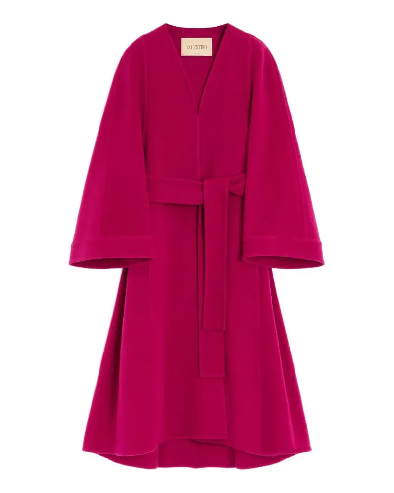 Valentino Garavani Drapierter Mantel - Rosa Rosa