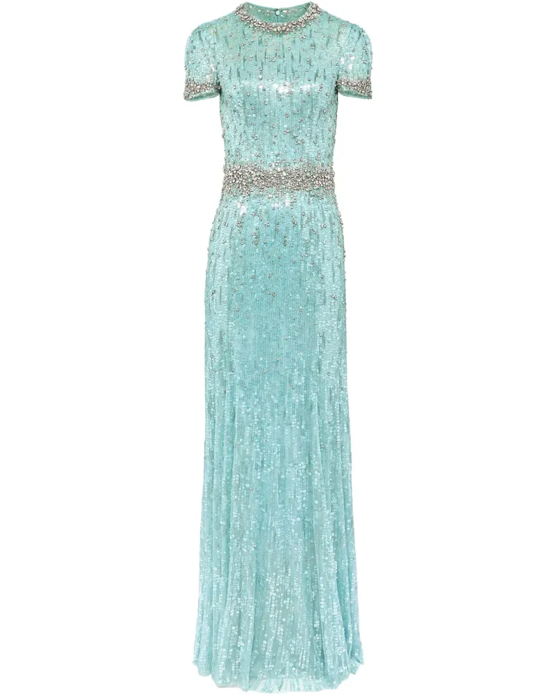 Jenny Packham Celeste' Kleid - Blau Blau