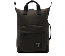 Rucksack aus gewachster Baumwolle - Grün