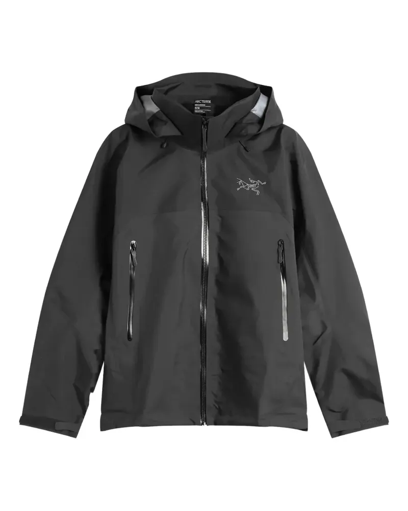 Arc'teryx hooded logo-print jacket - Grau Grau