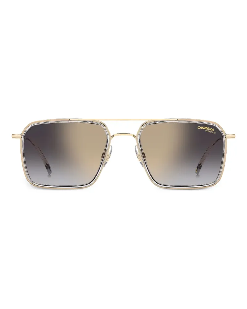 Carrera 362/S Sonnenbrille mit eckigem Gestell - Gold Gold