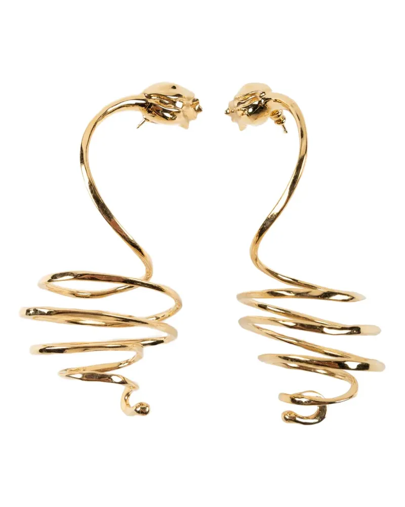 Chloé Tulip Spiralohrringe - Gold Gold