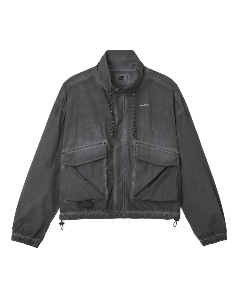 Izzue Jacke mit Taschen - Grau Grau