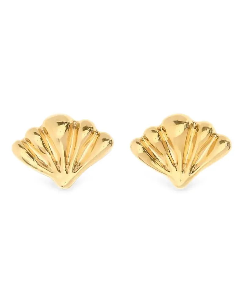 Chloé Mirror Ohrringe in Muschelform - Gold Gold