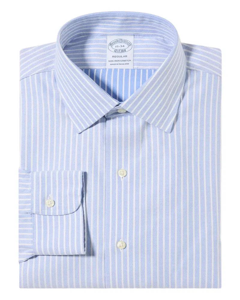 Brooks Brothers Gestreiftes Hemd - Blau Blau