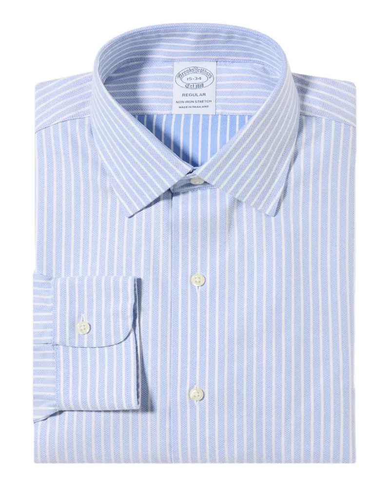 Brooks Brothers Gestreiftes Hemd - Blau Blau