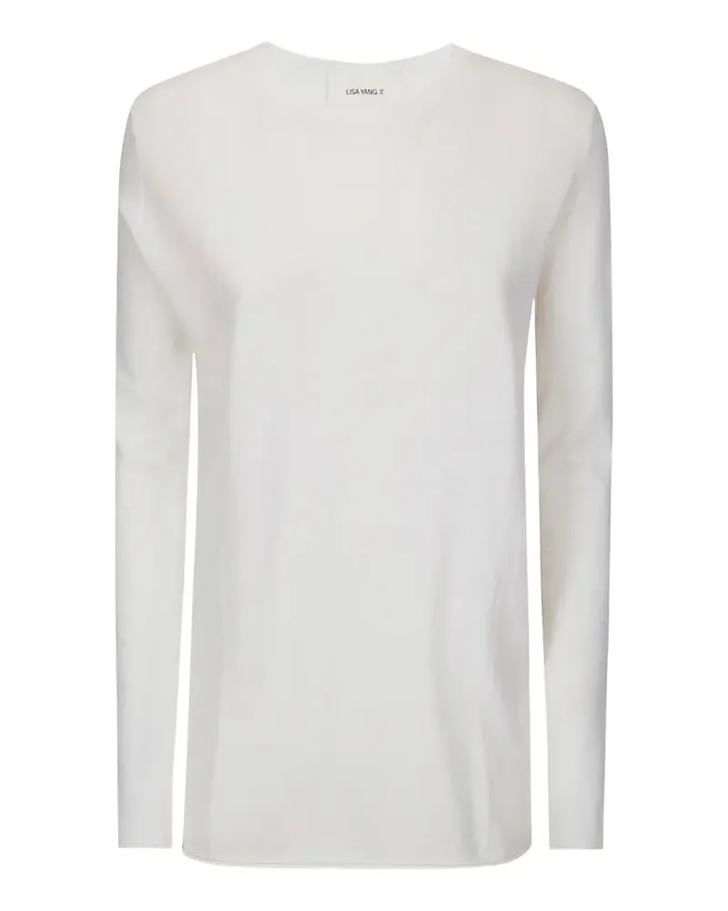 Lisa Yang Maurie Oberteil - Weiß Weiß