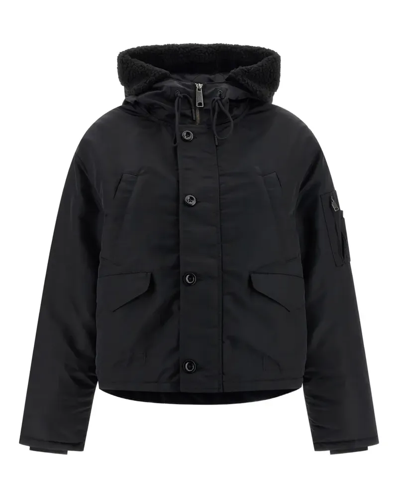 Carhartt WIP Gesteppte Oltera Jacke - Schwarz Schwarz