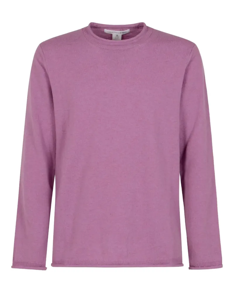 Comme des Garçons Pullover mit Rundhalsausschnitt - Violett Violett