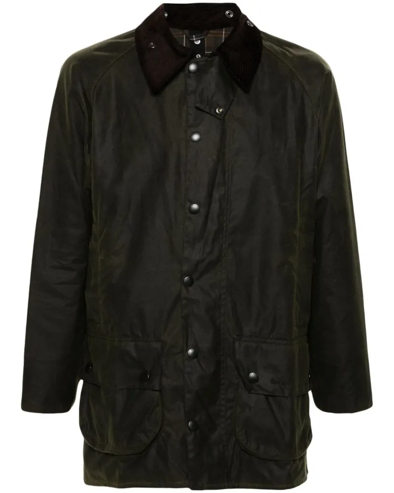 Barbour Beaufort' Jacke mit Druckknöpfen - Grün Grün