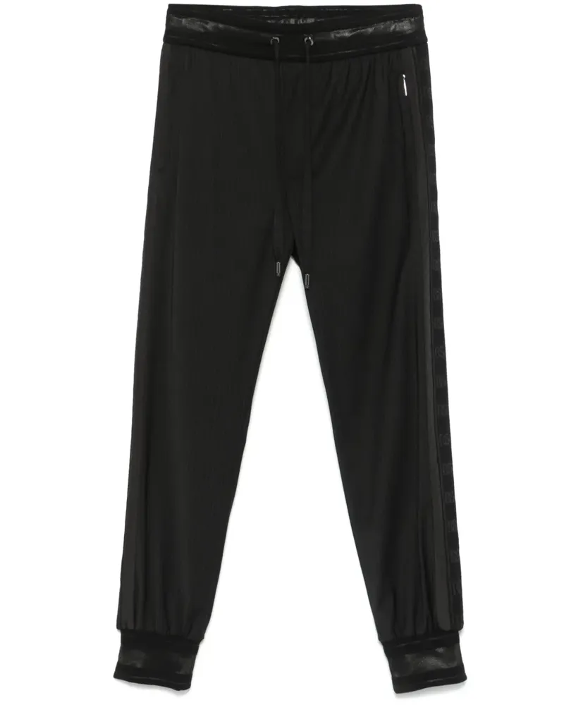Dolce & Gabbana Tapered-Hose mit Nadelstreifen - Schwarz Schwarz